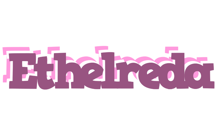 Ethelreda relaxing logo