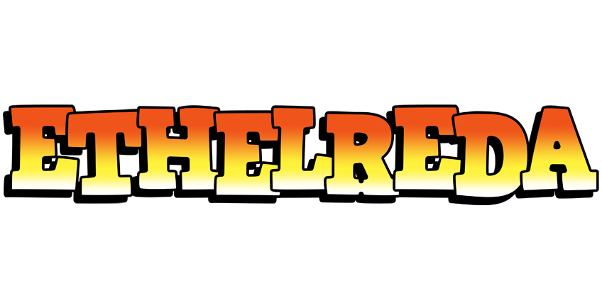 Ethelreda sunset logo