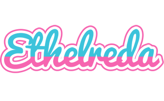 Ethelreda woman logo