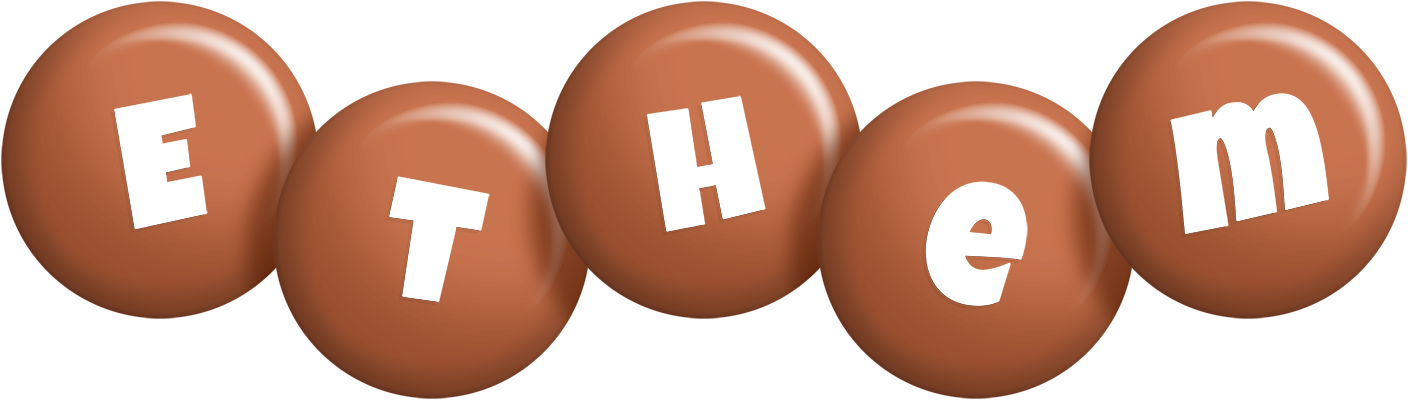 Ethem candy-brown logo