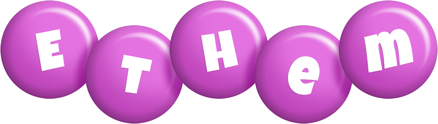 Ethem candy-purple logo