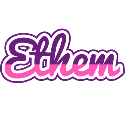 Ethem cheerful logo