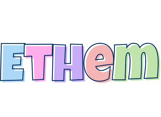 Ethem pastel logo