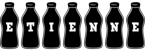 Etienne bottle logo