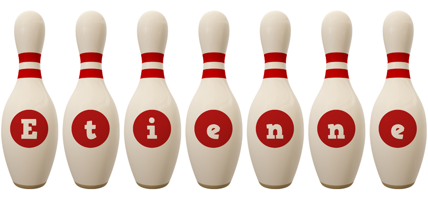 Etienne bowling-pin logo