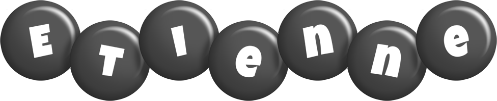 Etienne candy-black logo