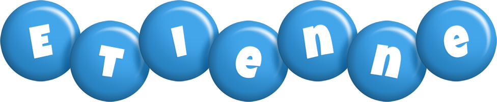 Etienne candy-blue logo