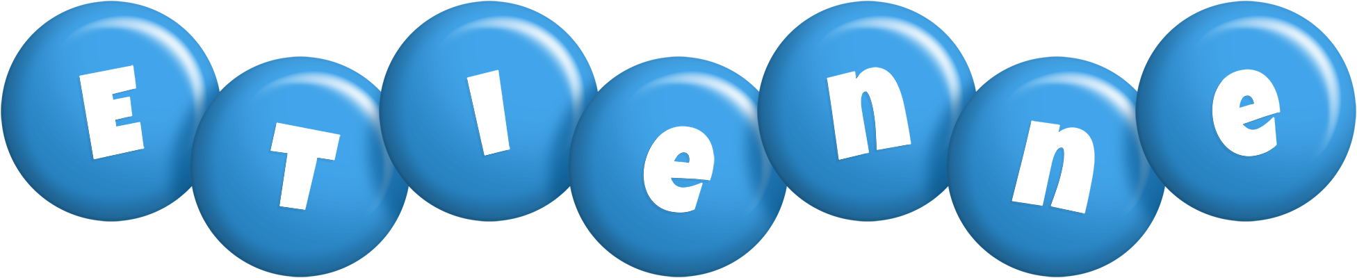 Etienne candy-blue logo
