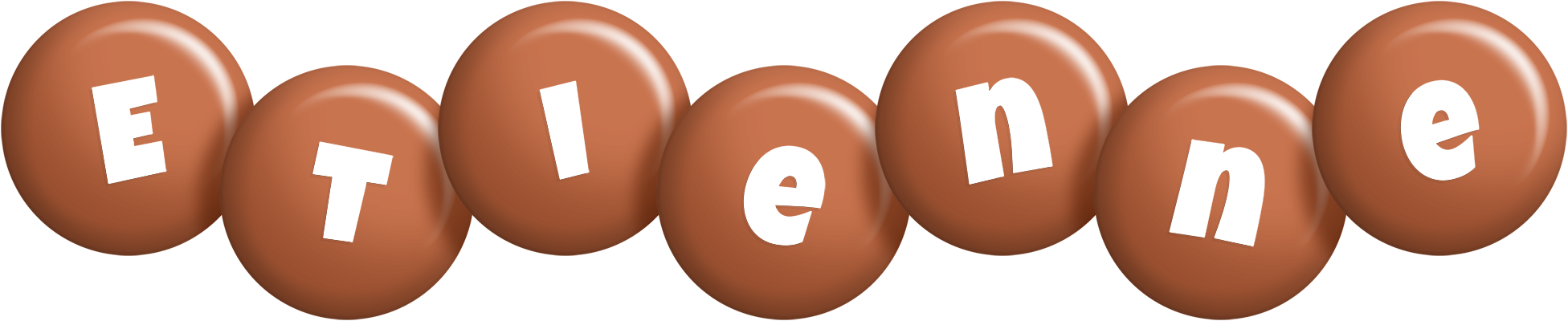 Etienne candy-brown logo