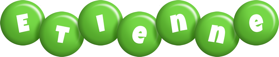 Etienne candy-green logo