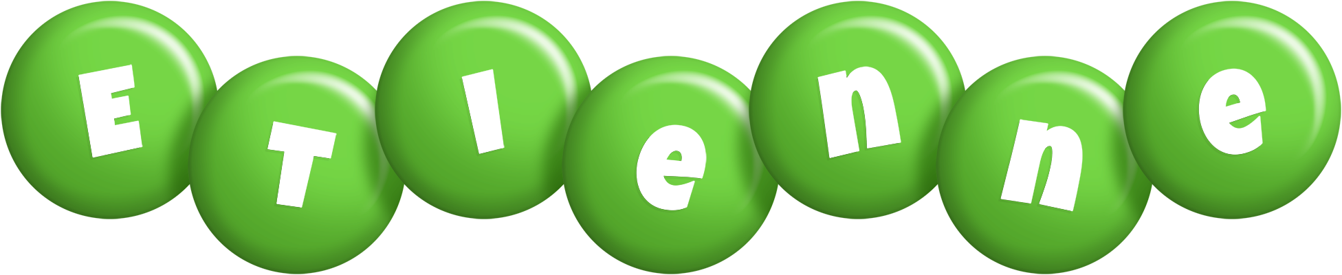 Etienne candy-green logo