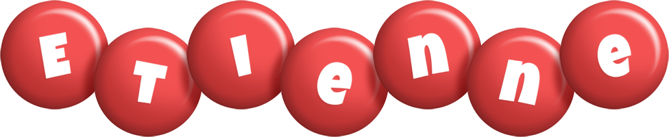 Etienne candy-red logo