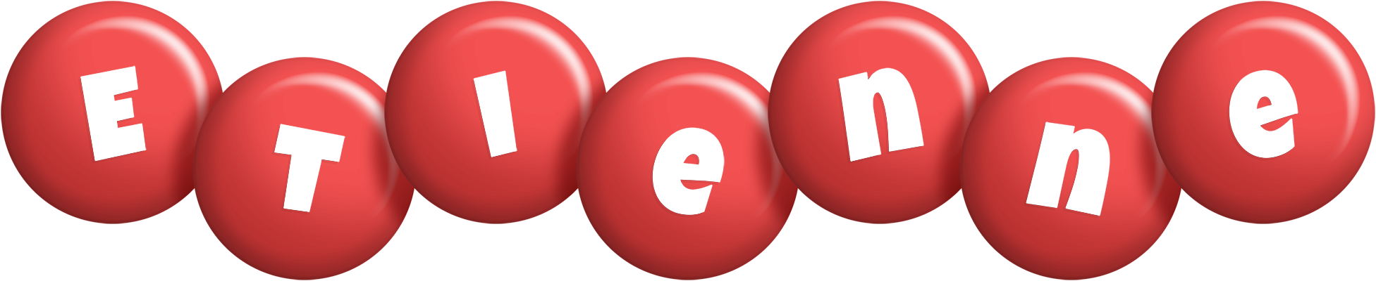 Etienne candy-red logo