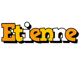 Etienne cartoon logo