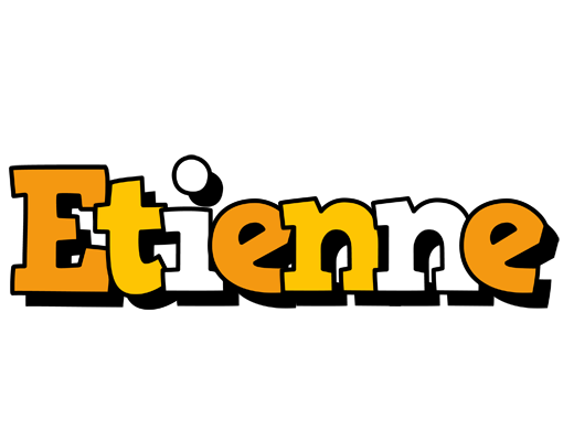 Etienne cartoon logo
