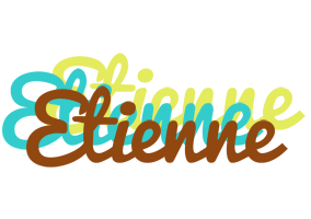 Etienne cupcake logo