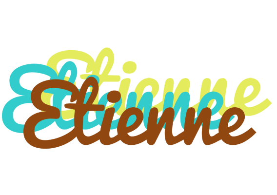 Etienne cupcake logo