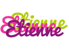Etienne flowers logo