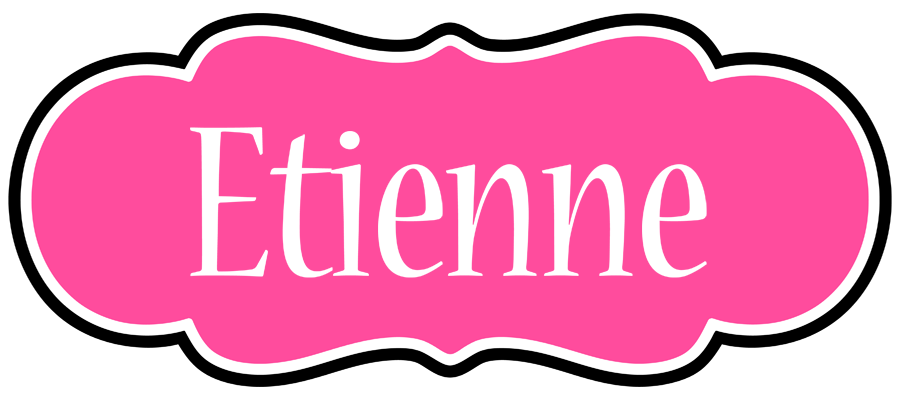 Etienne invitation logo