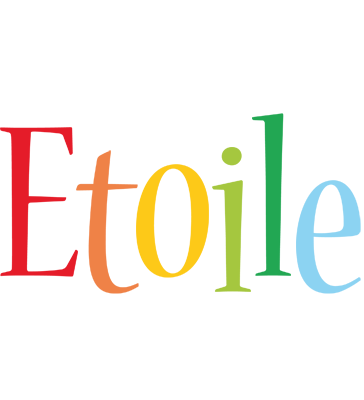 Etoile birthday logo