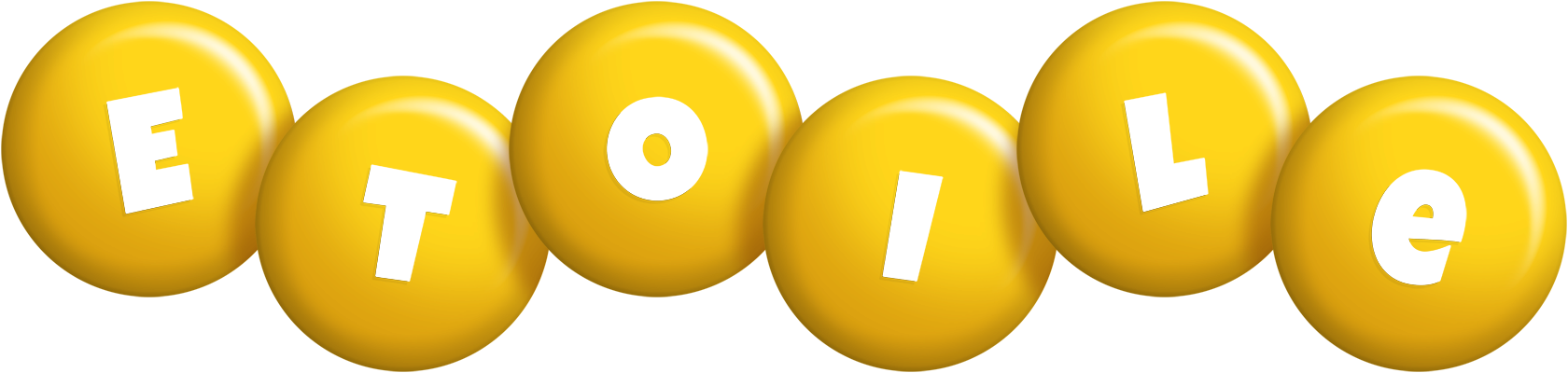 Etoile candy-yellow logo