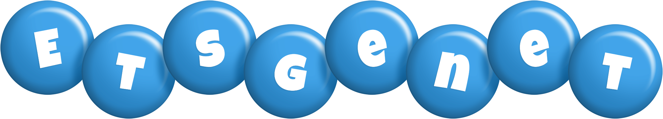 Etsgenet candy-blue logo