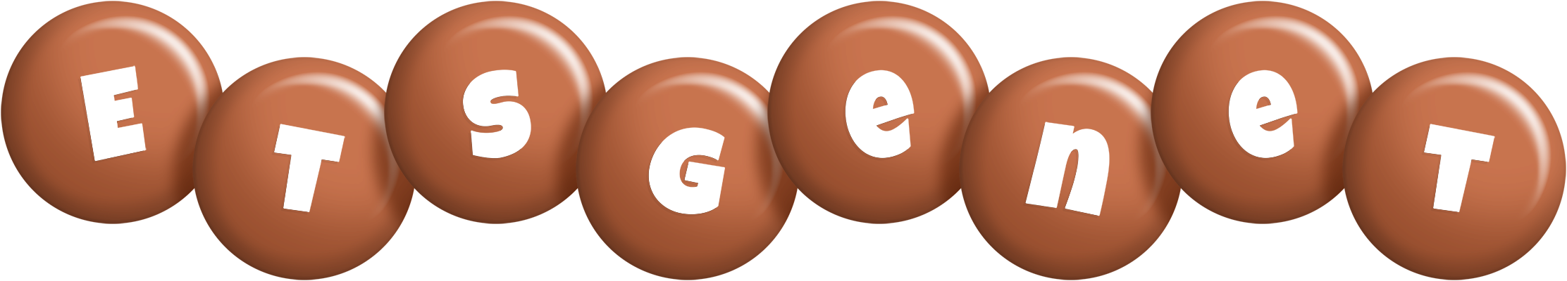 Etsgenet candy-brown logo