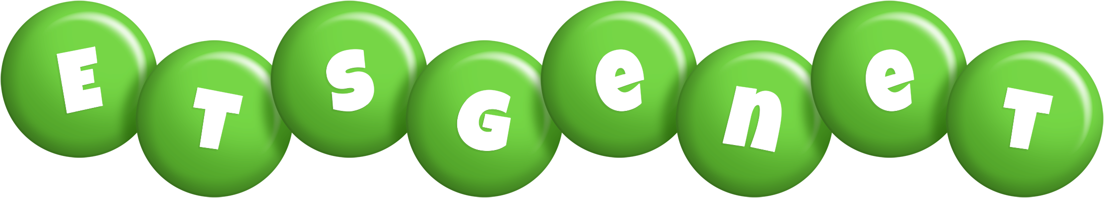 Etsgenet candy-green logo