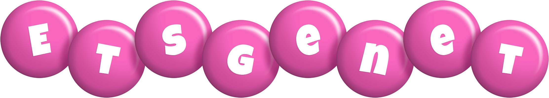 Etsgenet candy-pink logo