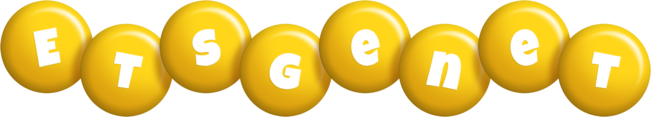 Etsgenet candy-yellow logo