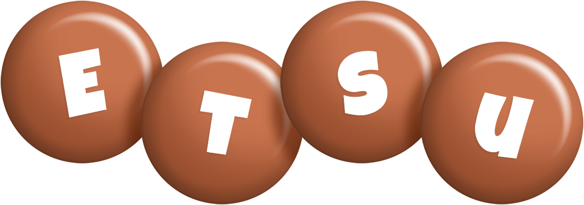 Etsu candy-brown logo