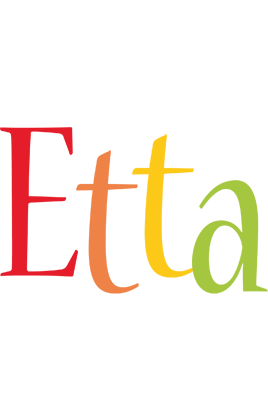 Etta birthday logo