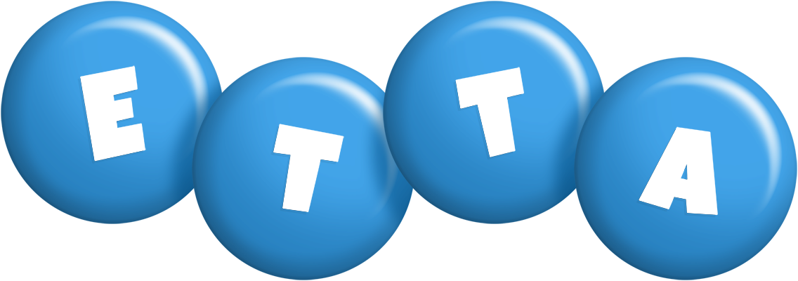 Etta candy-blue logo