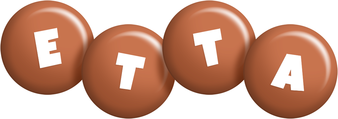 Etta candy-brown logo
