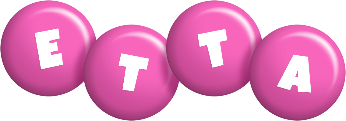 Etta candy-pink logo