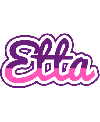 Etta cheerful logo