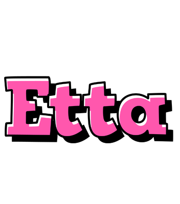 Etta girlish logo