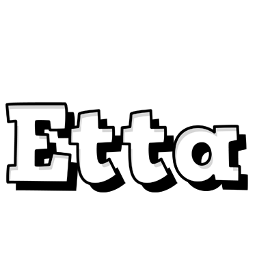 Etta snowing logo