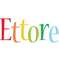 Ettore birthday logo