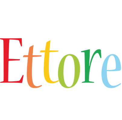 Ettore birthday logo