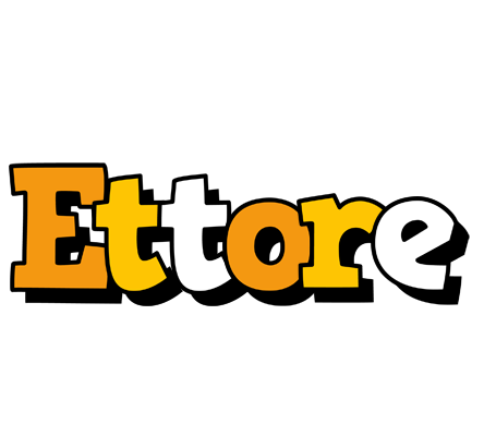 Ettore cartoon logo