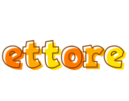 Ettore desert logo