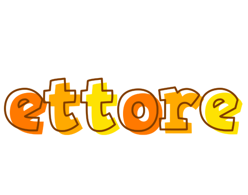 Ettore desert logo