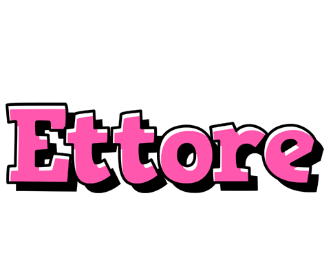 Ettore girlish logo