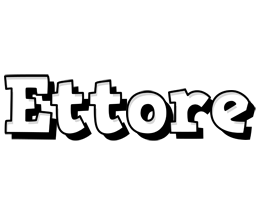 Ettore snowing logo