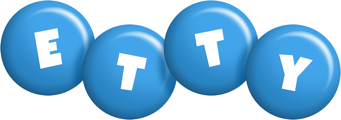 Etty candy-blue logo