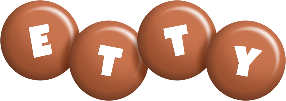 Etty candy-brown logo