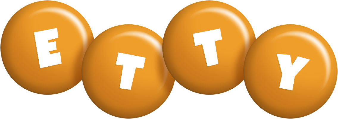 Etty candy-orange logo