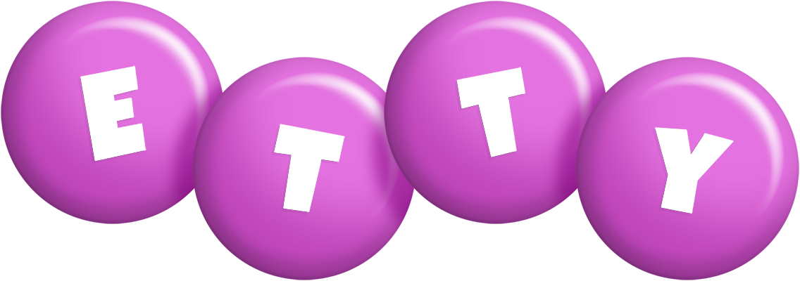 Etty candy-purple logo