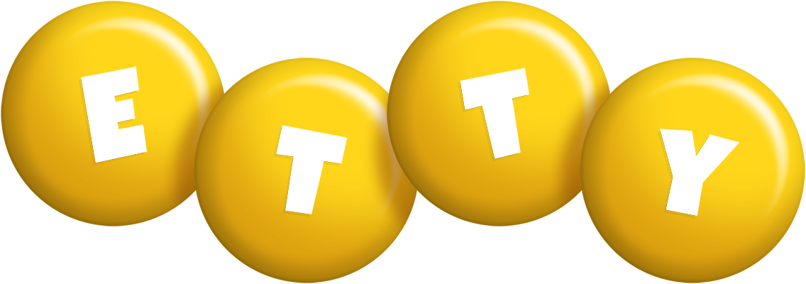 Etty candy-yellow logo